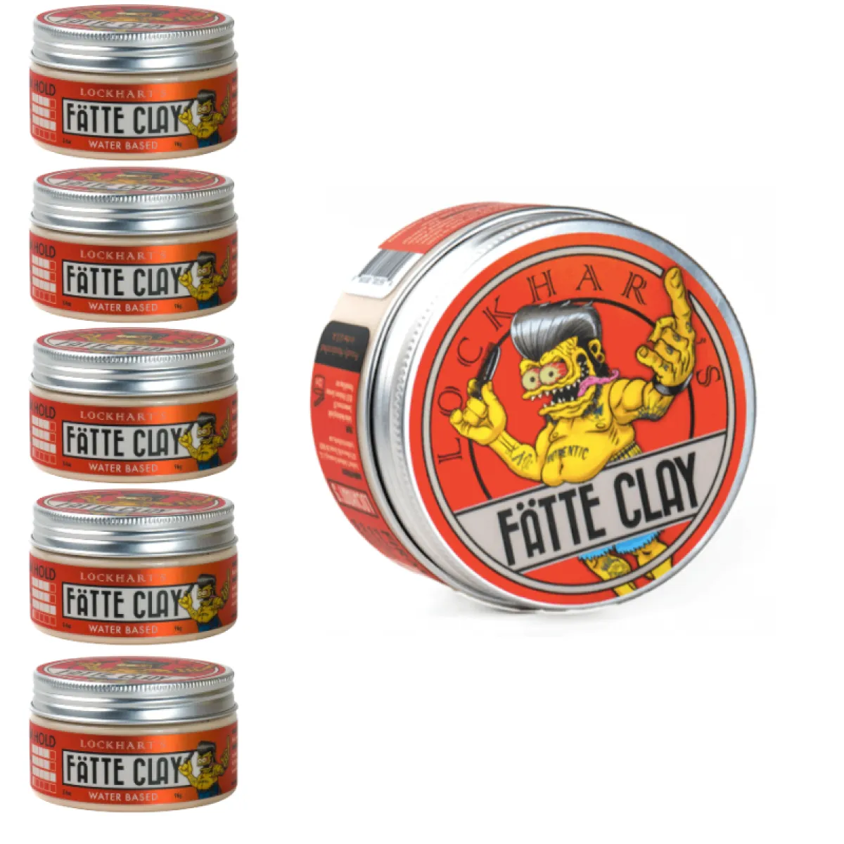 Lockhart's - Fatte Clay - Wodna pomada do włosów 96g