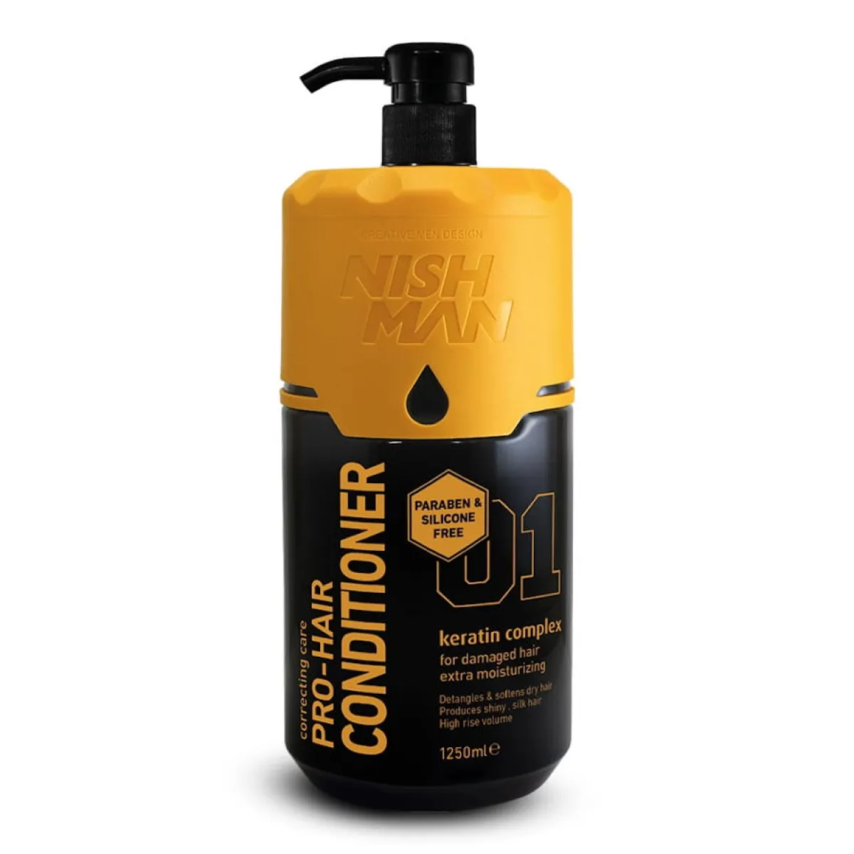 Nishman - 01 Pro-Hair Conditioner - Odżywka do włosów 1250ml