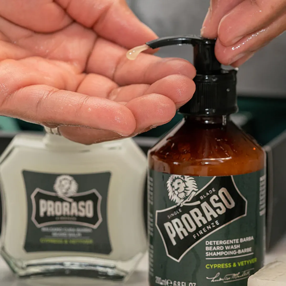Proraso - Cypress & Vetyver - Szampon do brody 200ml