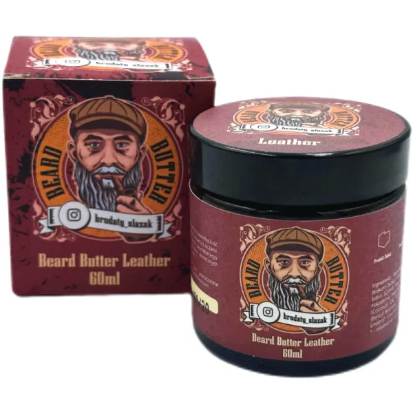 Brodaty Ślązak - Beard Butter Leather - Masło do Brody 60ml