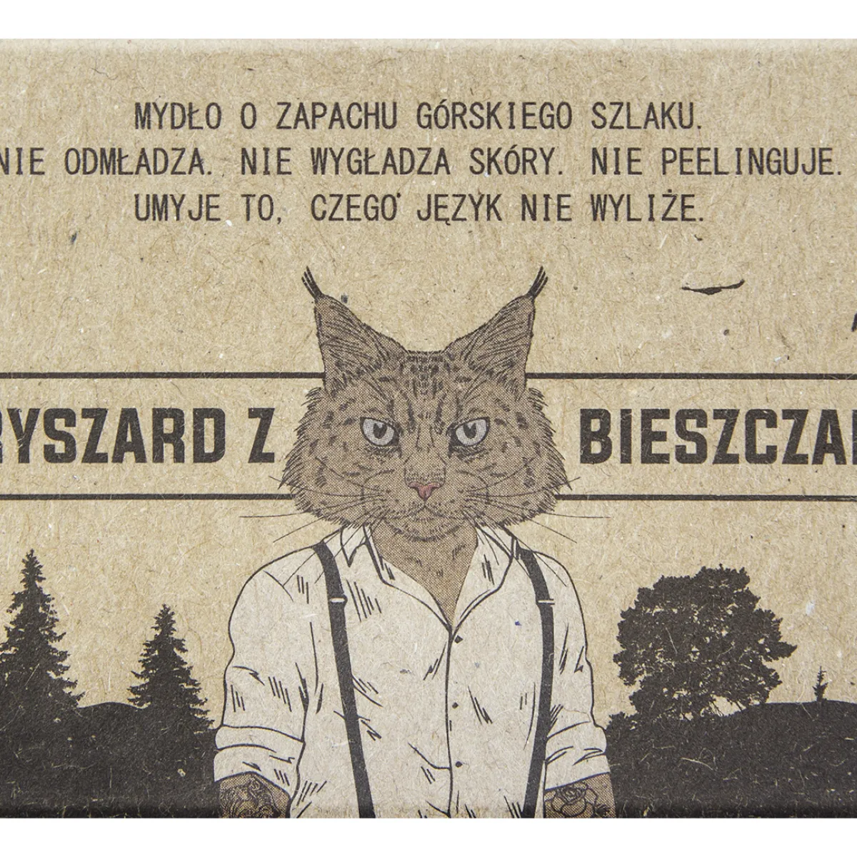 LaQ - Ryszard z Bieszczad - Mydło dla facetów w kostce 85g