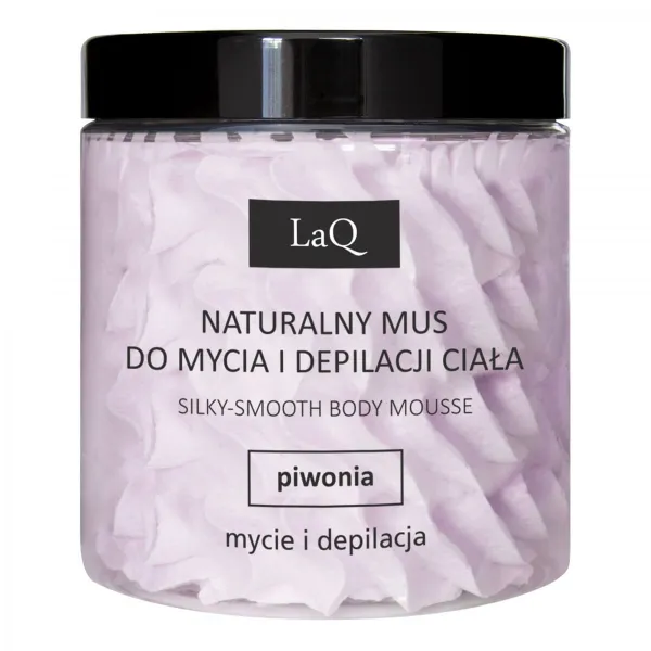 LaQ - Piwonia - Mus do mycia i depilacji ciała 100ml