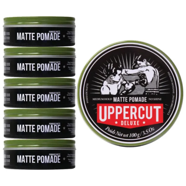 Uppercut Deluxe - Matte Pomade - Wodna pomada do włosów 100g