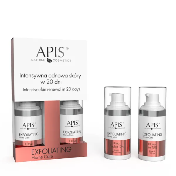 Apis - Exfoliating Home Care - Intensywna Odnowa Skóry w 20 Dni 2x15ml