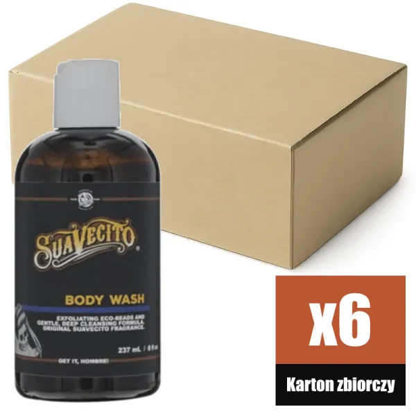 Suavecito - Body Wash - Żel do Mycia Ciała KARTON 6x237ml