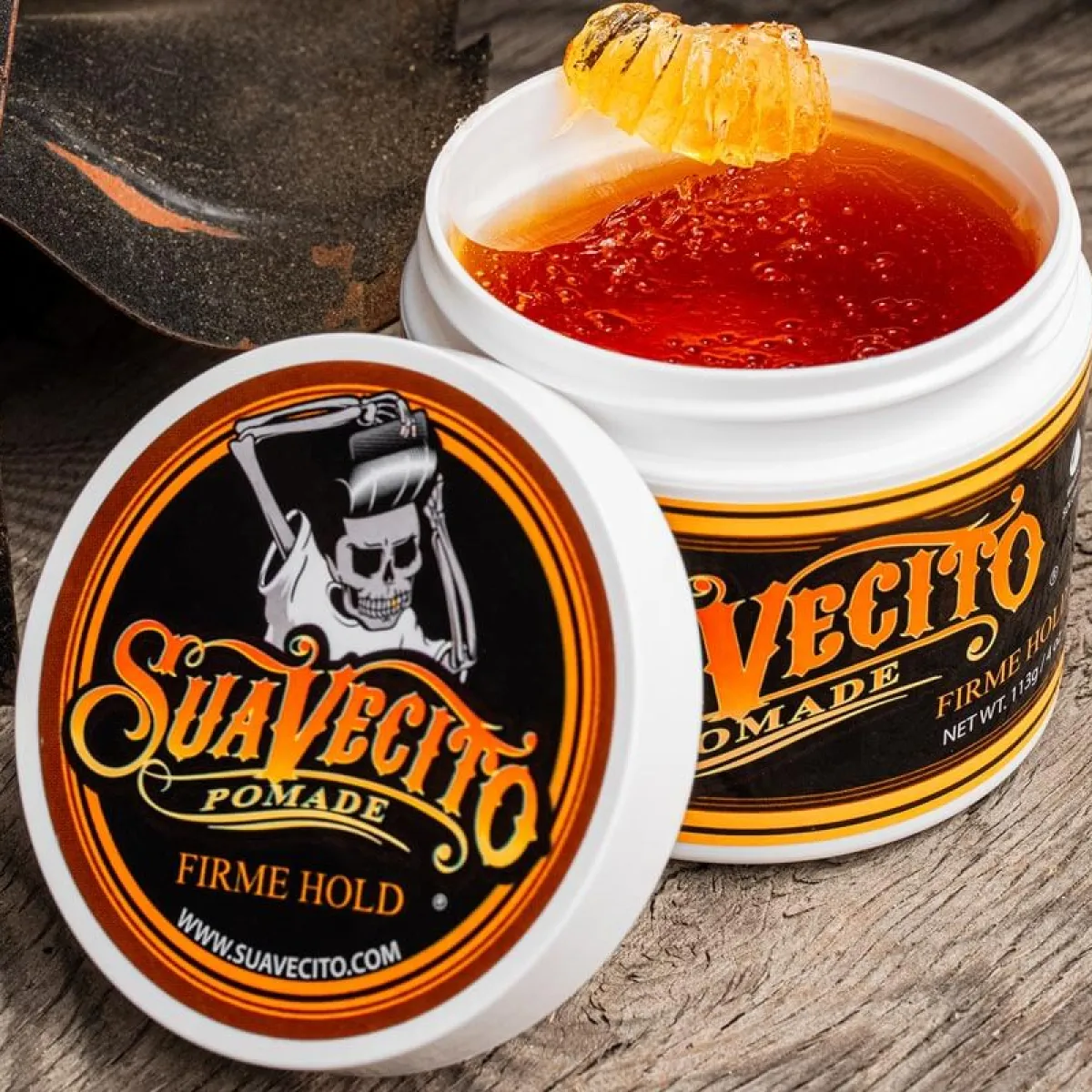 Suavecito - Firme Hold (STRONG) Pomade - Pomada do włosów PAKIET 6x 113g