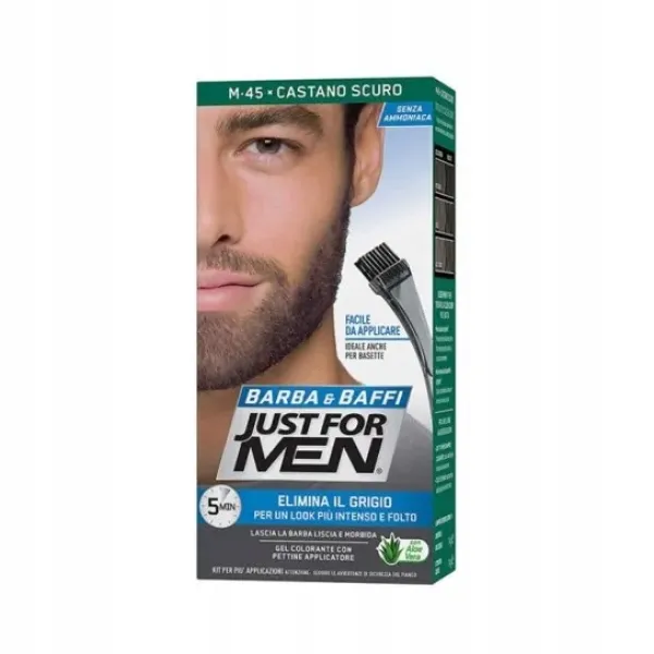 Just for Men - odsiwiacz do brody M45 -  Dark Brown 28g