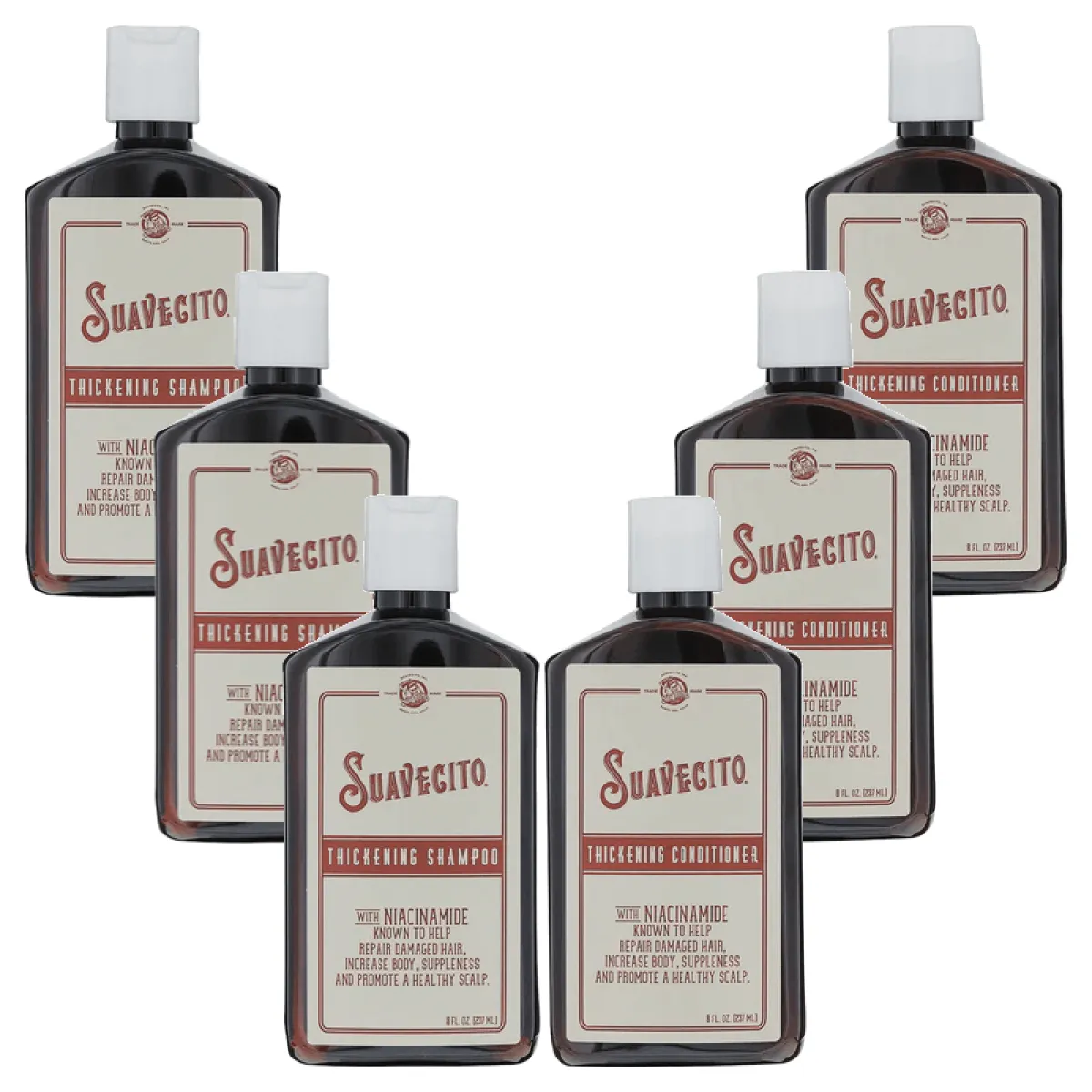 Suavecito - Thickening Shampoo & Conditioner - Pakiet z Suavecito