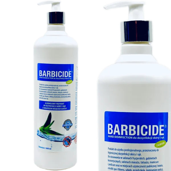 Barbicide - Hand Gel Disinfection - Żel do dezynfekcji skóry i rąk 1000ml