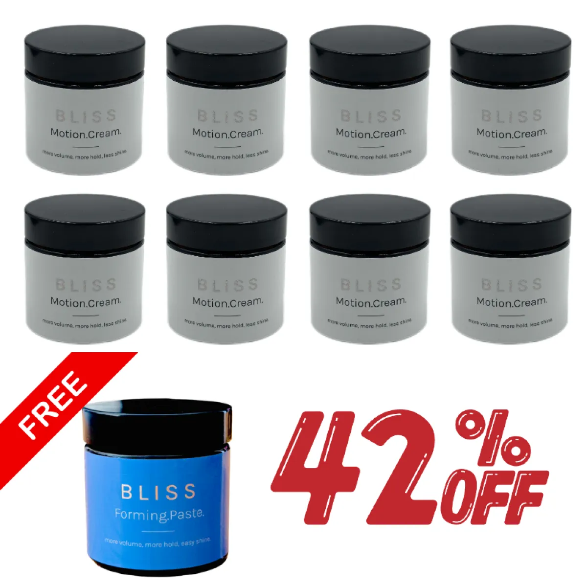 Bliss - Motion Cream - Matowy krem do włosów 60g