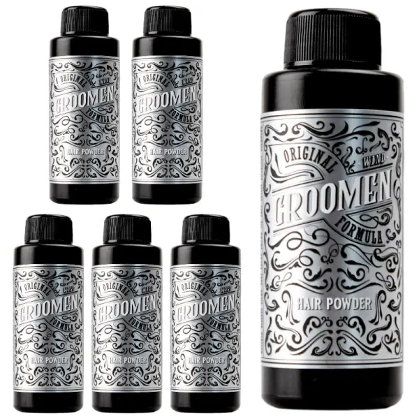 Groomen - Wind - Puder do stylizacji włosów PAKIET 6x20g