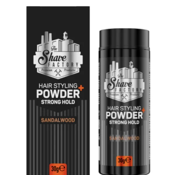 The Shave Factory - Strong Hold Hair Styling Powder - Puder do stylizacji włosów 30g