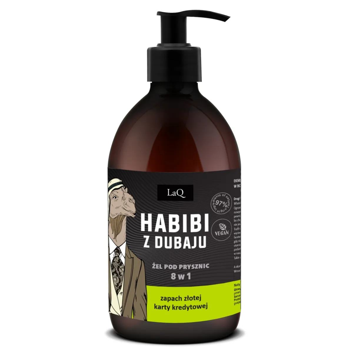 LaQ - Habibi z Dubaju - Żel pod prysznic 8w1 500ml