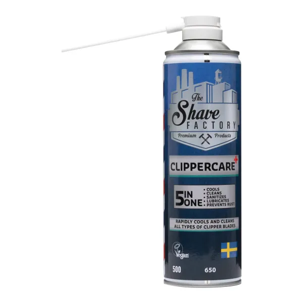 The Shave Factory - Clippercare Spray 5in1 - Spray do maszynek 5w1 500ml