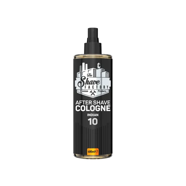 The Shave Factory - Indian 10 After Shave Cologne Spray - Perfumowana Woda Kolońska po Goleniu 400ml