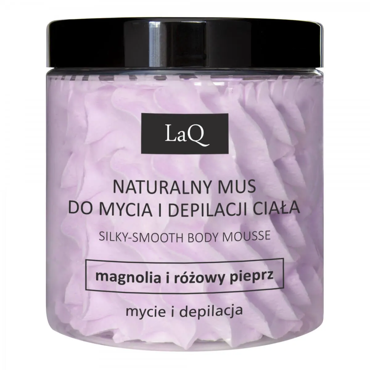 LaQ - Magnolia i Rózowy Pieprz - Mus do mycia i depilacji ciała 100ml