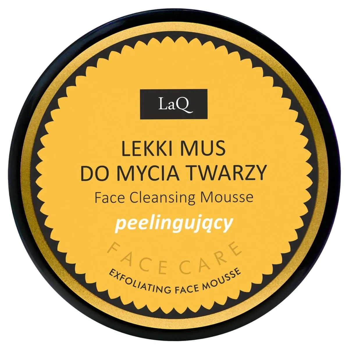 LaQ - Peelingujący Ananas - Peelingujący Mus do mycia twarzy 100ml