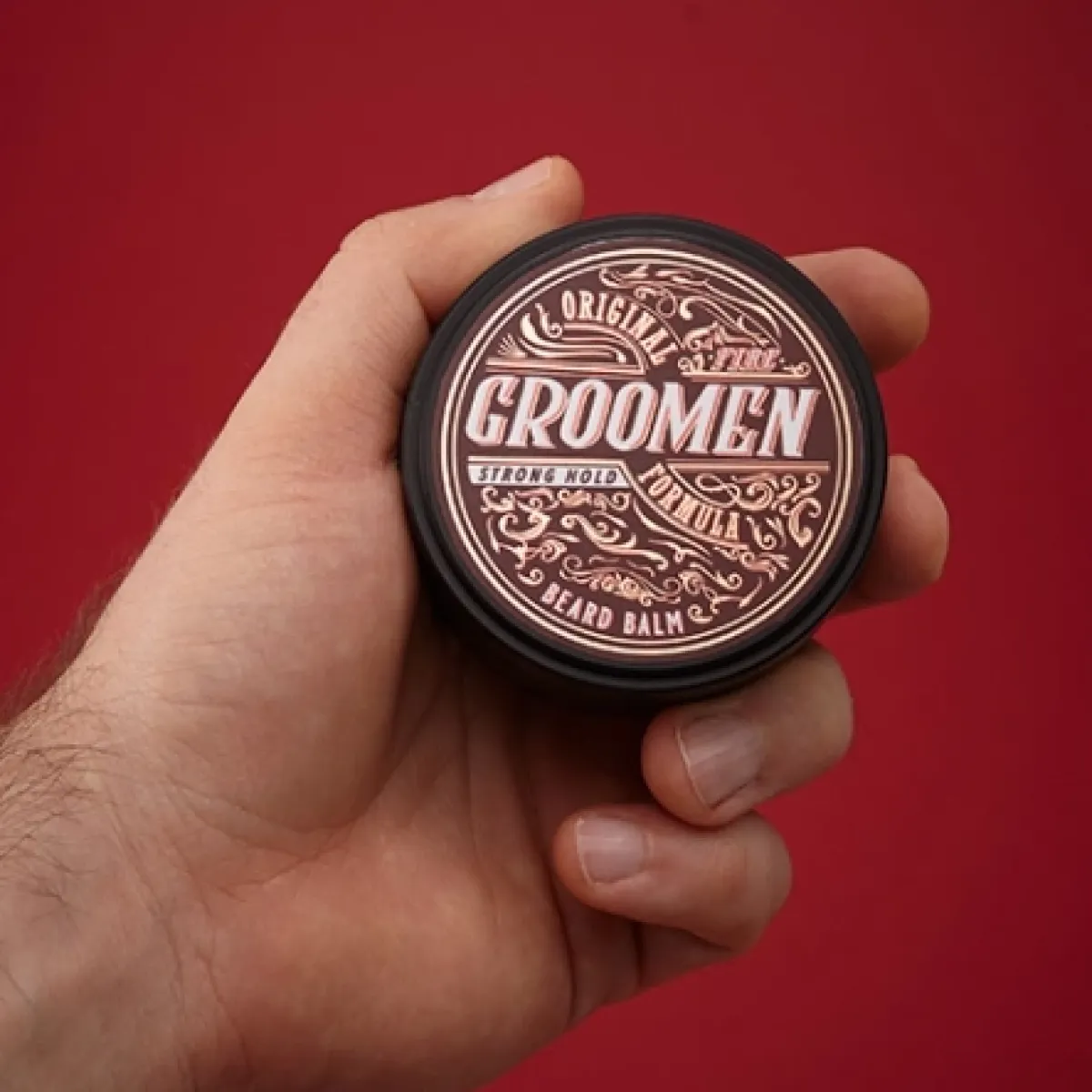 Groomen - Strong Hold Fire - Mocny balsam do brody 50g