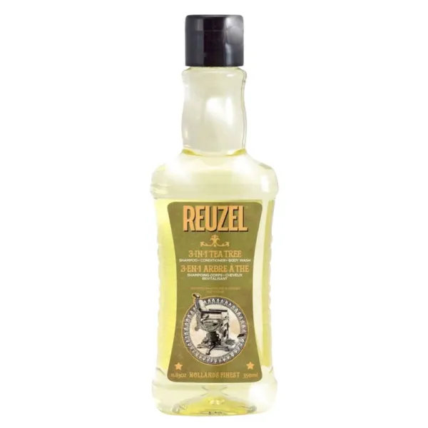Reuzel - 3in1 Tea Tree - 3w1 szampon, odżywka i żel pod prysznic - 350ml
