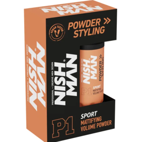 Nishman - P1 SPORT Powder  - Puder do stylizacji włosów zapachowy 20g