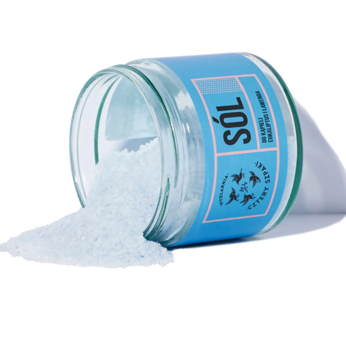 Cztery Szpaki - Eukaliptus i Lawenda - Sól do kąpieli 320g