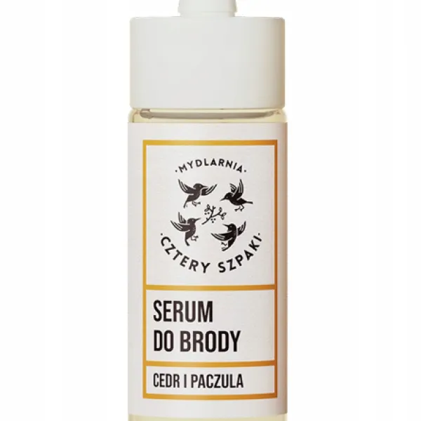 Cztery Szpaki - Cedr i Paczula - Serum do brody 30ml