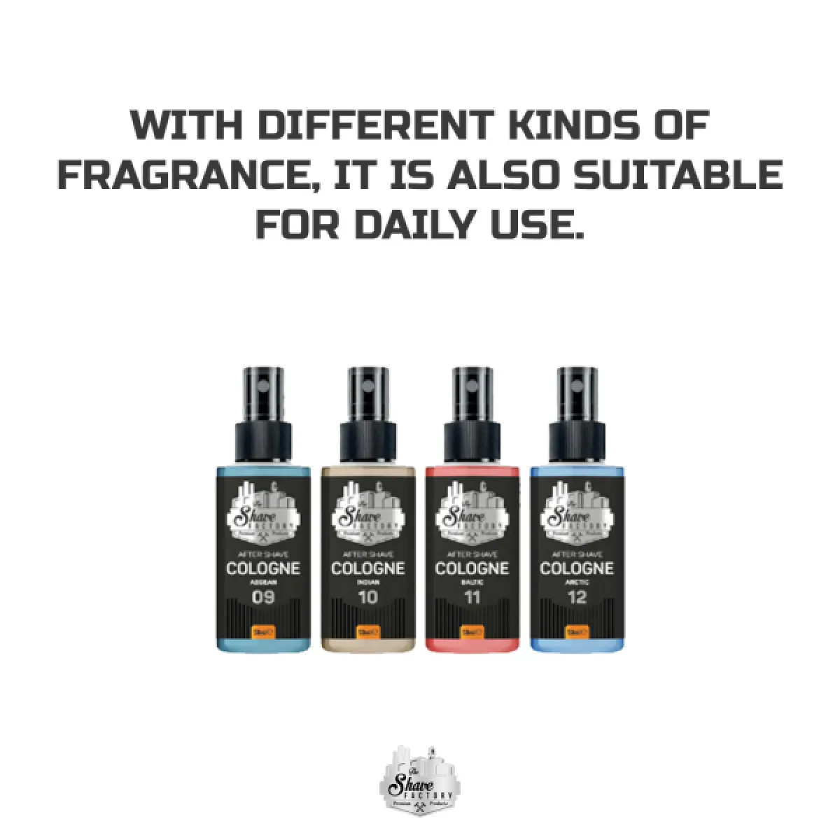 The Shave Factory - Indian 10 After Shave Cologne Spray - Perfumowana Woda Kolońska po Goleniu 50ml