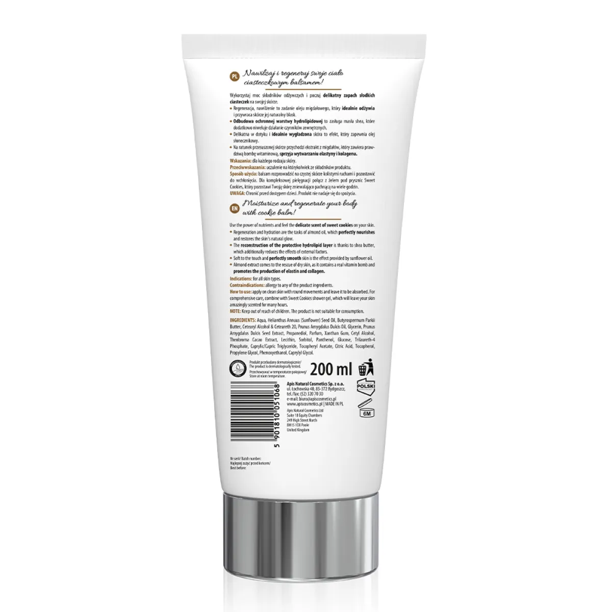 Apis - Sweet Cookies - Balsam Do Ciała 200ml