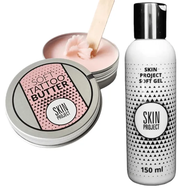 SkinProject - Soft Gel - Żel do Mycia i Nawilżania Tatuażu 150ml