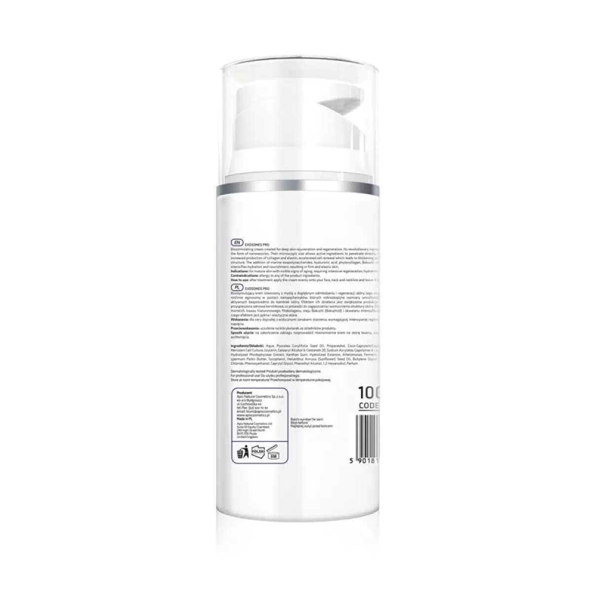 Apis - EXOSOMES PRO - Biostymulujący krem z roślinnymi egzosomami 100ml