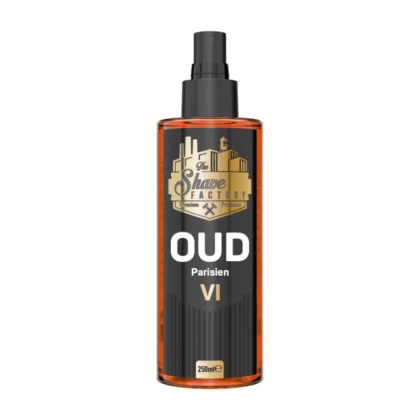 The Shave Factory - OUD VI Parisien After Shave Cologne - Perfumowana Woda po Goleniu 250ml