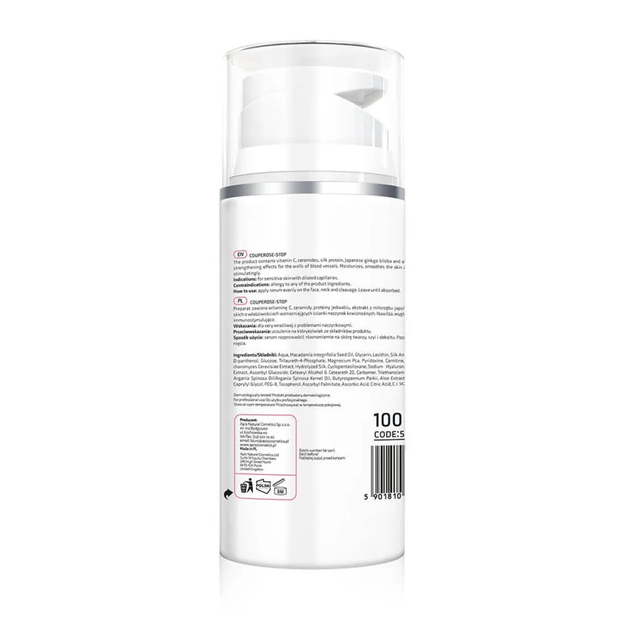 Apis - Couperose-Stop - Serum dla cery z problemami naczynkowymi 100ml