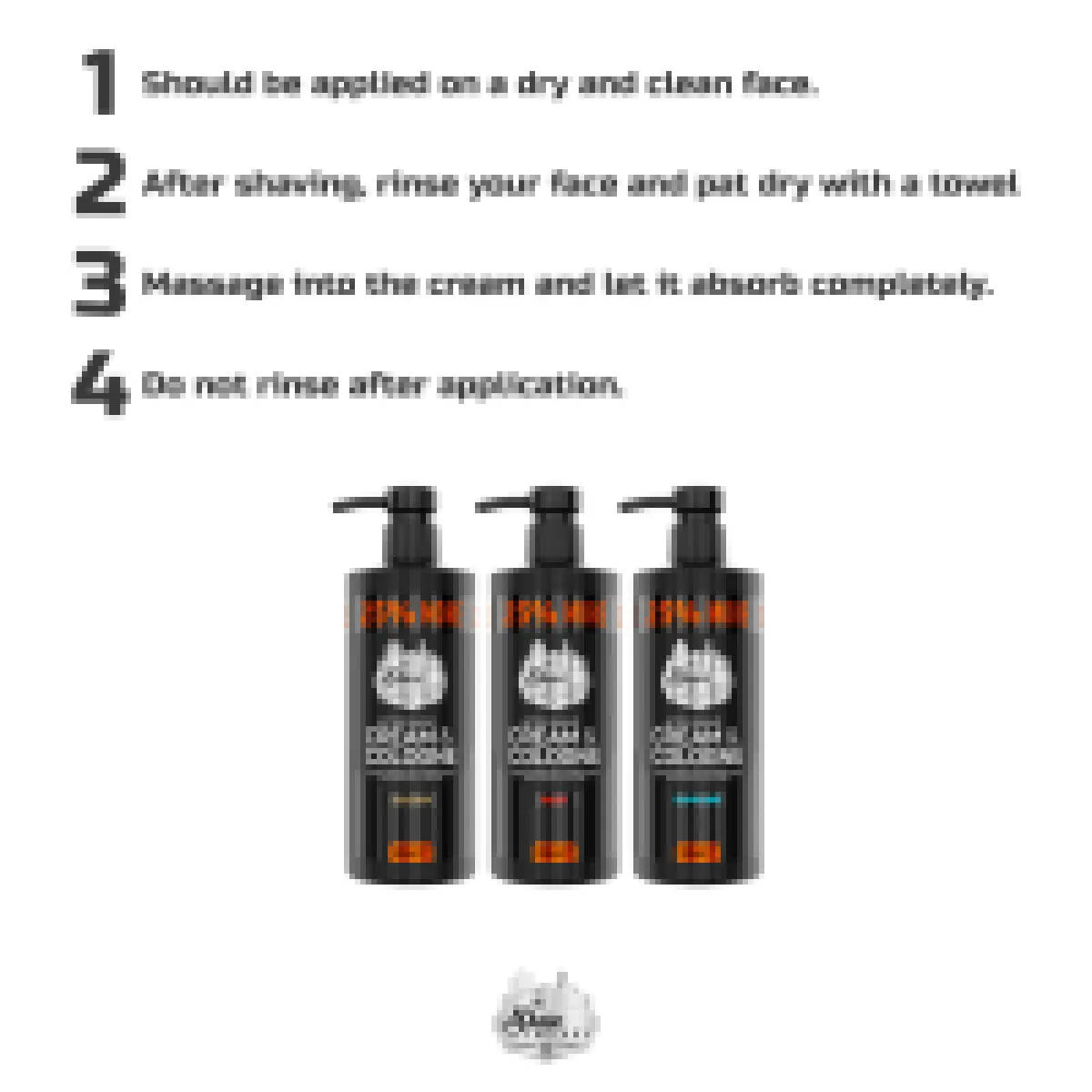 The Shave Factory - Sapphire Cream & Cologne - Balsam po goleniu 500ml