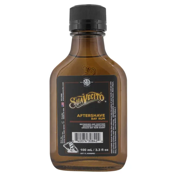 Suavecito - Aftershave Bay Rum - Woda po Goleniu 100ml