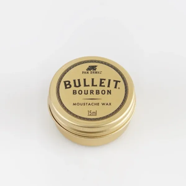 Pan Drwal - Bulleit Bourbon Moustache Wax - Wosk do wąsów 15ml