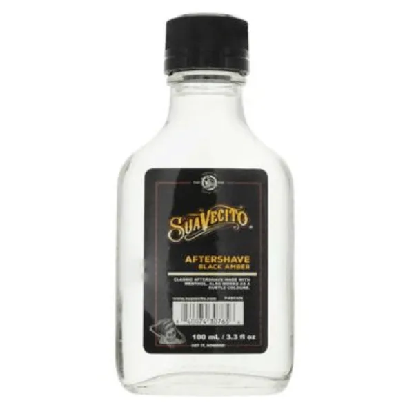 Suavecito - Aftershave Black Amber - Woda po goleniu 100ml