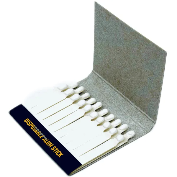 Nishman - Alum Sticks - Ałun w zapałkach, patyczkach do skaleczeń podczas golenia - Zestaw 480szt.