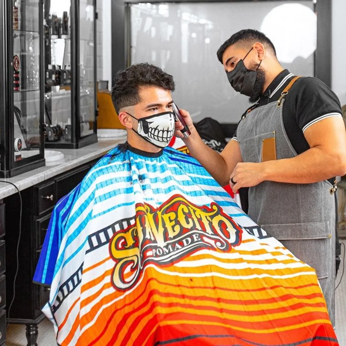 Suavecito - Serape Barber Cape - peleryna fryzjerska