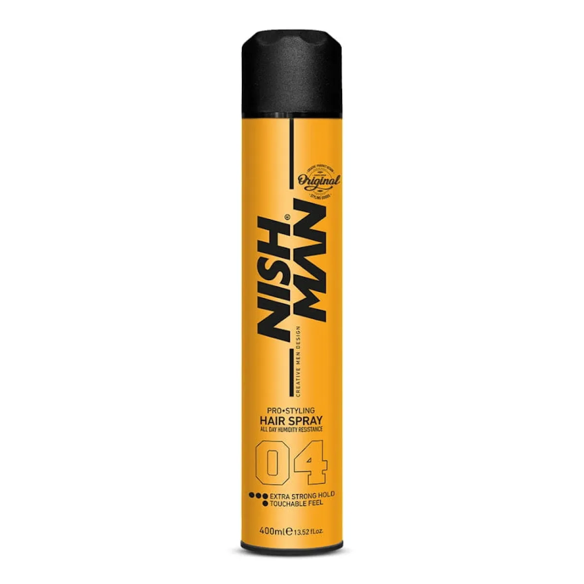 Nishman - 04 Extra Strong Hair Spray - Lakier do włosów 400ml