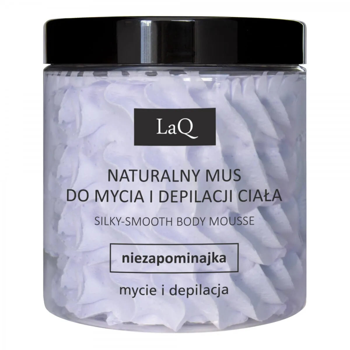 LaQ - Niezapominajka - Mus do mycia i depilacji ciała 100ml