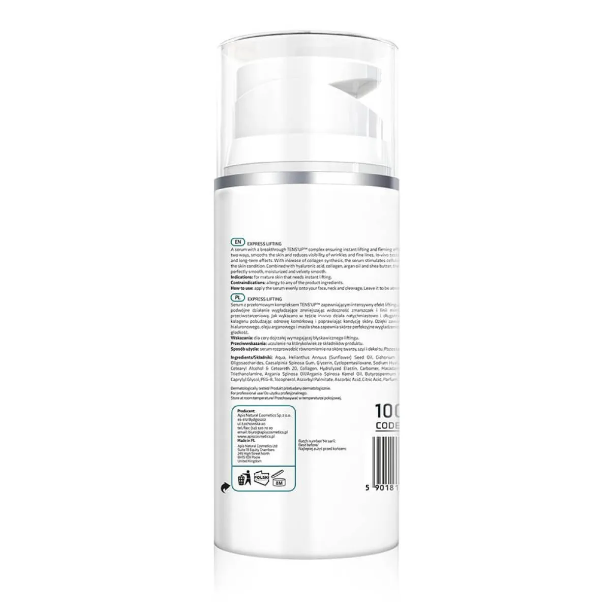 Apis - Express Lifting - Serum Intensywnie Napinające z Kompleksem TENS'UP  - 100ml
