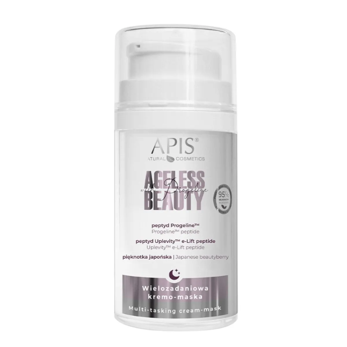 Apis - Ageless Beauty - Hydrożelowy krem na dzień 50ml, kremo-maska na noc z progeliną 50ml - Zestaw Świąteczny
