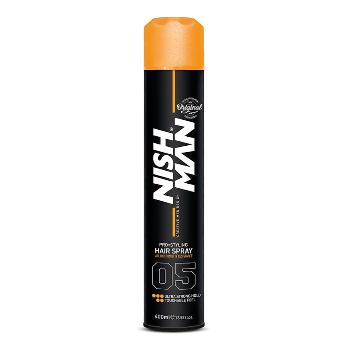 Nishman - 05 Ultra Strong Hair Spray - Lakier do włosów 400ml