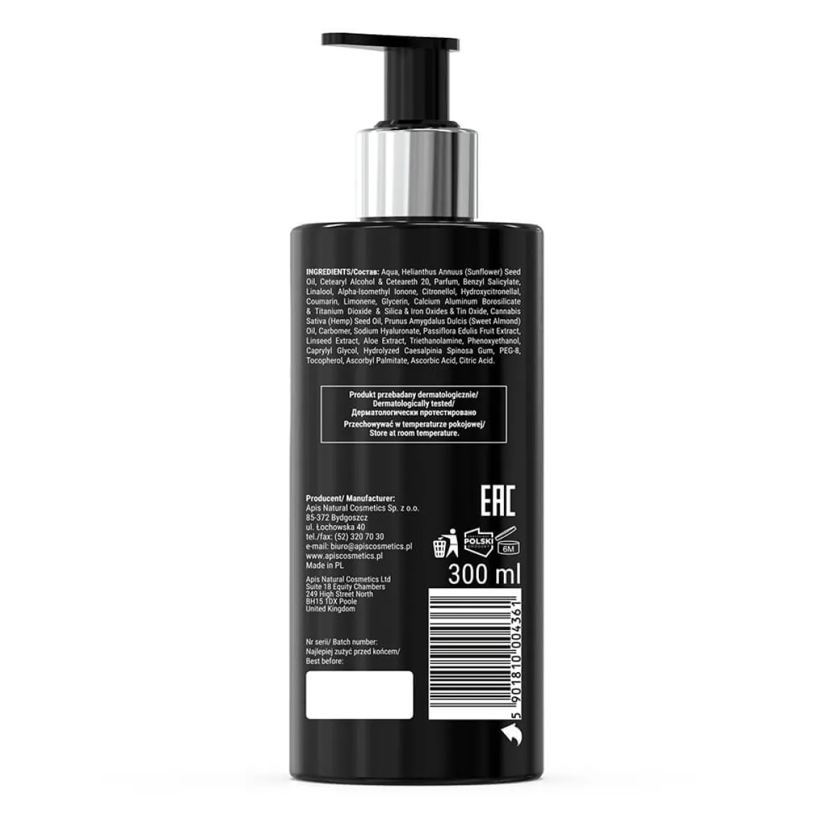 Apis - Night Fever - Rozświetlający balsam do ciała 300ml