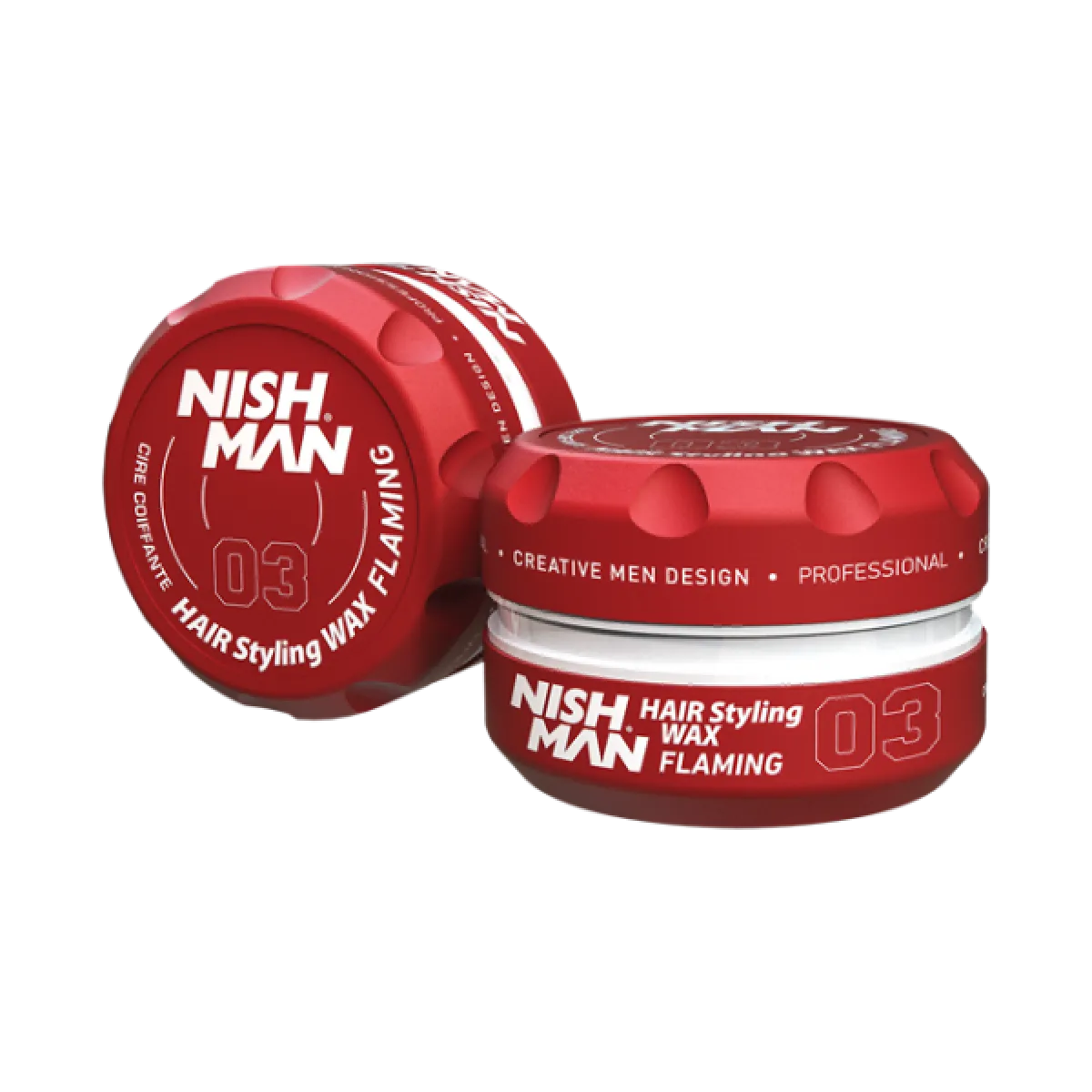 Nishman - 03 Styling Wax Flaming - Pomada do włosów 150ml