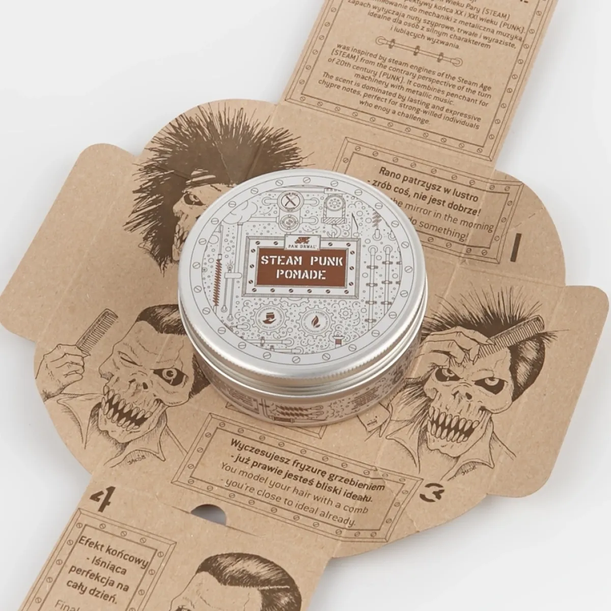 Pan Drwal - Steam Punk Wax Pomade - Pomada woskowa do włosów 150ml