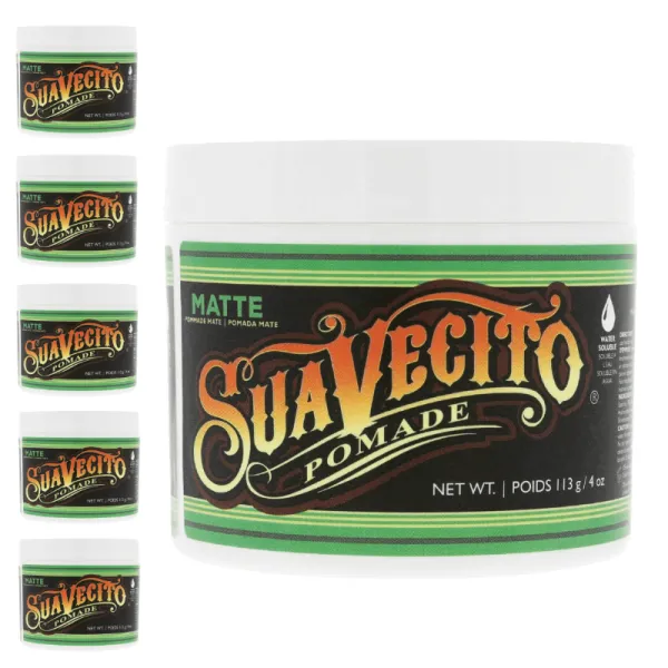 Suavecito - Matte Pomade - Wodna pomada do włosów 113g