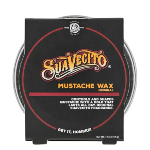 Suavecito - Moustache Wax Original - Wosk do stylizacji wąsów  57g