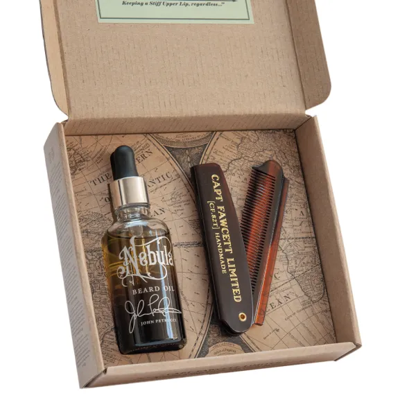 Captain Fawcett - Nebula - Olejek do brody Zestaw